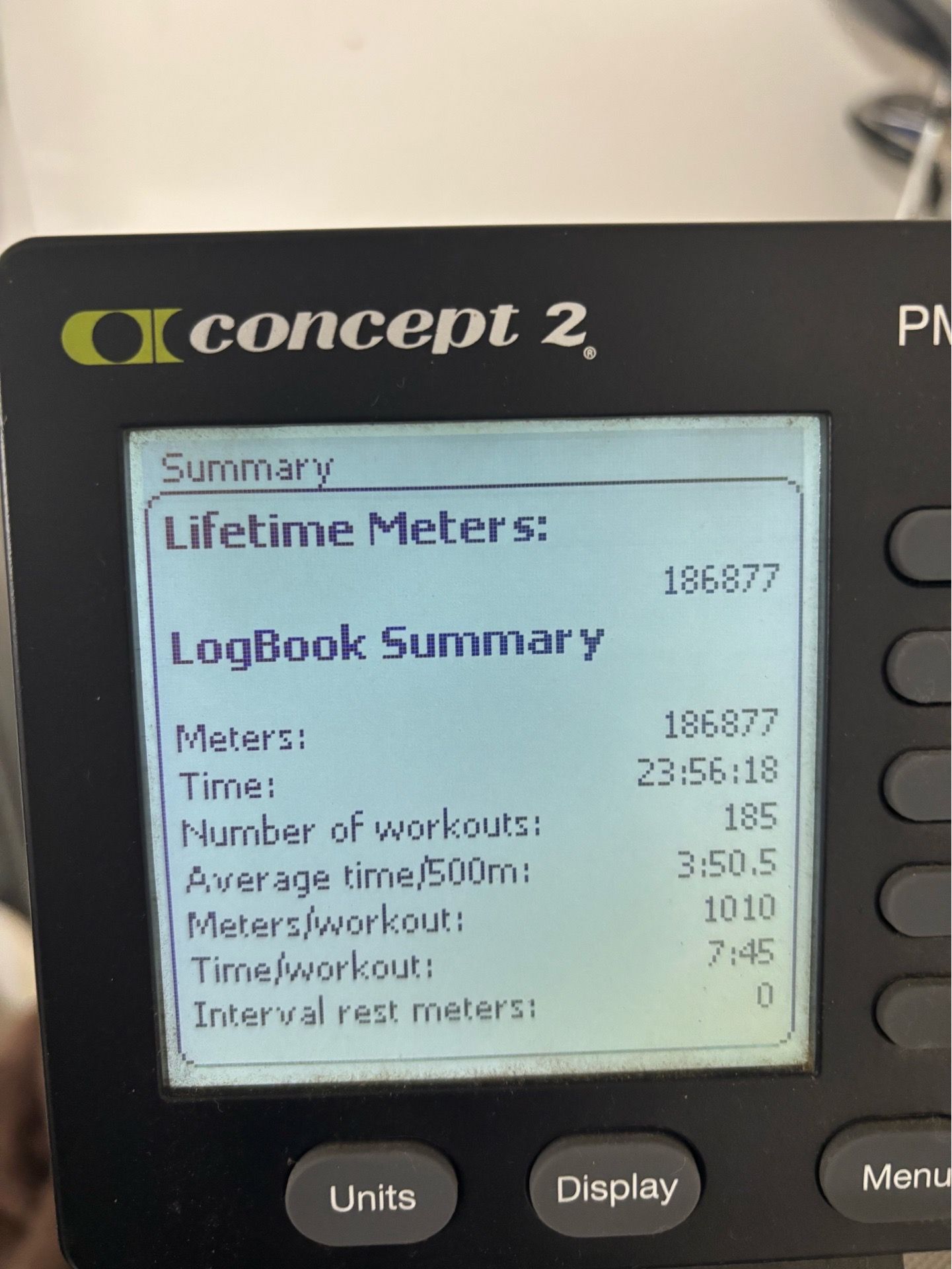Concept2 Rower Model D with PM5 Monitor - Like-New - Image 5